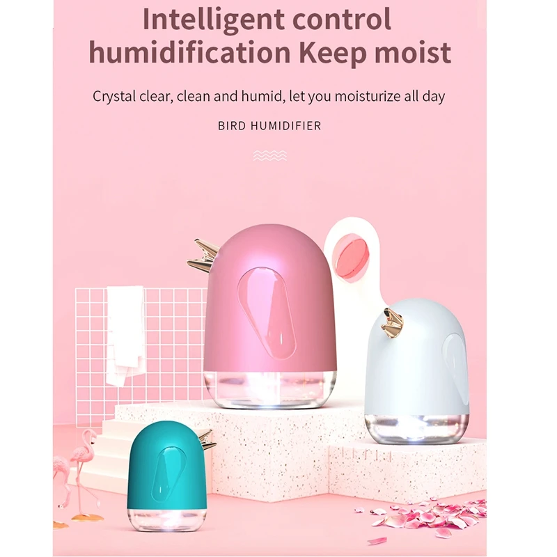 330 мл ультразвуковой увлажнитель воздуха с 7 цветов светодиодный ночной