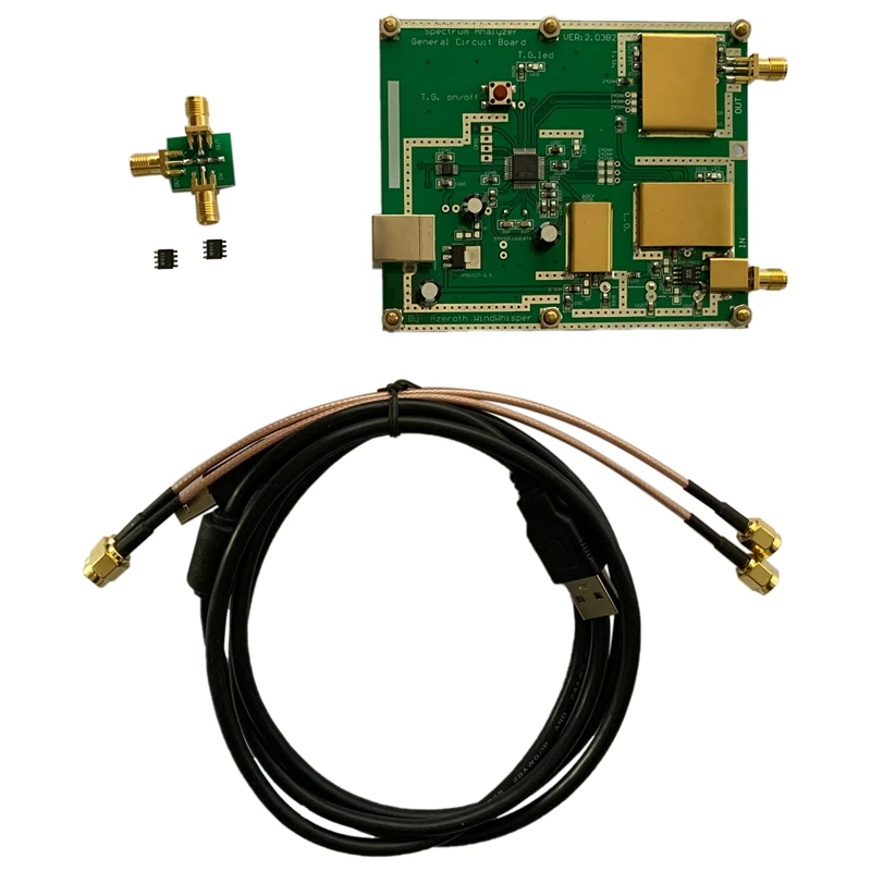 

Simple Spectrum Analyser D6 with Source T.G. V2.02 Simple Signal Source RF Frequency ain Analysis Tool