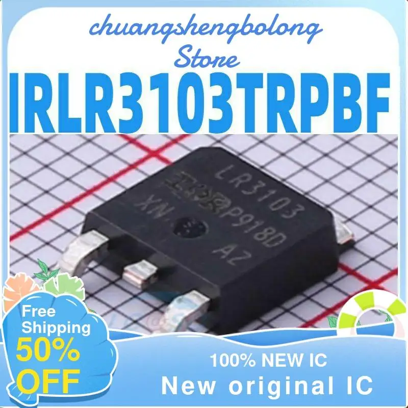 

Новый оригинальный IC 10-200 шт. IRLR3103TRPBF TO-252-3 30 В/55A