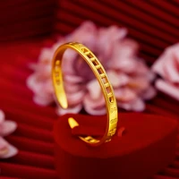 trendy luxury bracelet bangles 18k gold bracelets for women men lover abacus bracelet fine jewelry gift factory whol