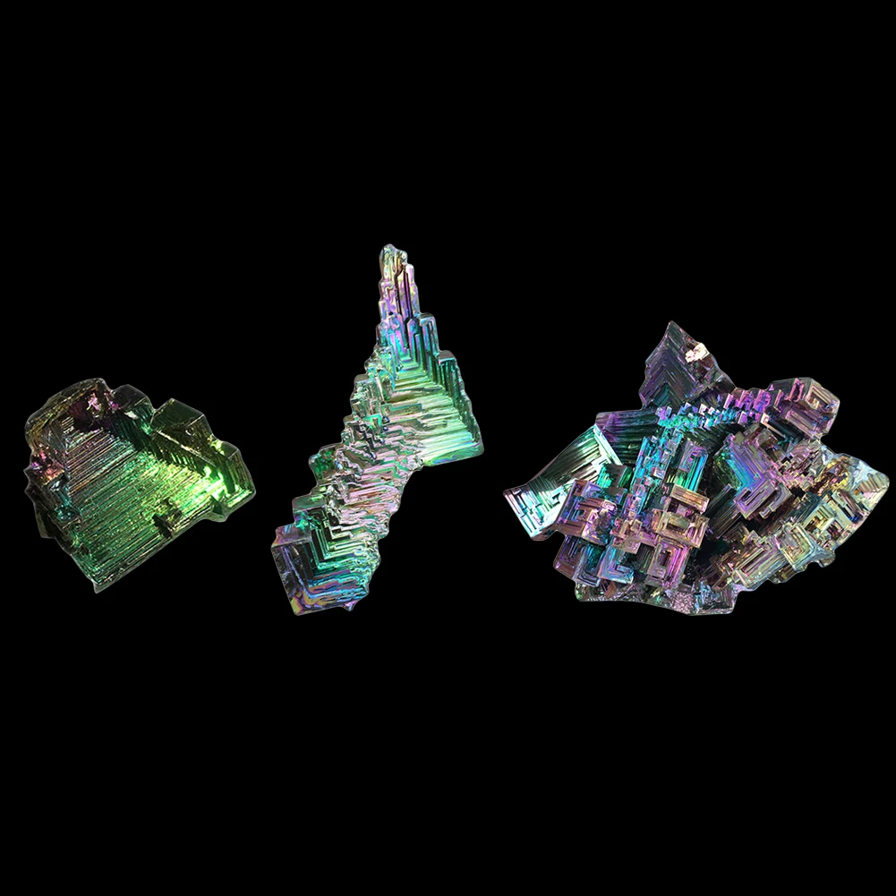 1 шт. необычный редкий Радужный Титан покрытый бисмутом драгоценный камень