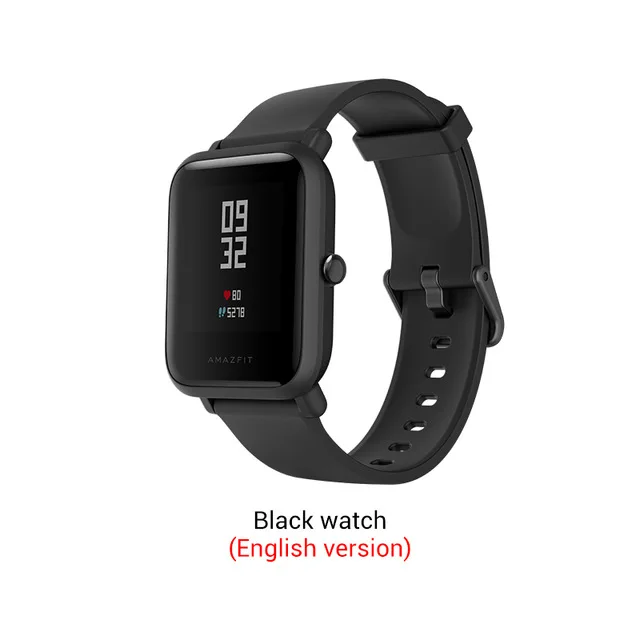 Смарт-часы Amazfit Bip Lite Huami, светильник с Bluetooth и монитором сердечного ритма, срок службы батареи 45 дней, водонепроницаемость 3 АТМ - Цвет: Bip lite