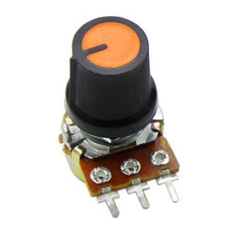 

Potentiometer Spiral Linear Potentiometer Knurled Axis Linear Rotary Taper Potentiometer