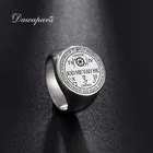 Dawapara Archangel Cahetel Fortune Seal Iod He Vau He Соломон Каббала амулет Мужской Кольца викингов из нержавеющей стали