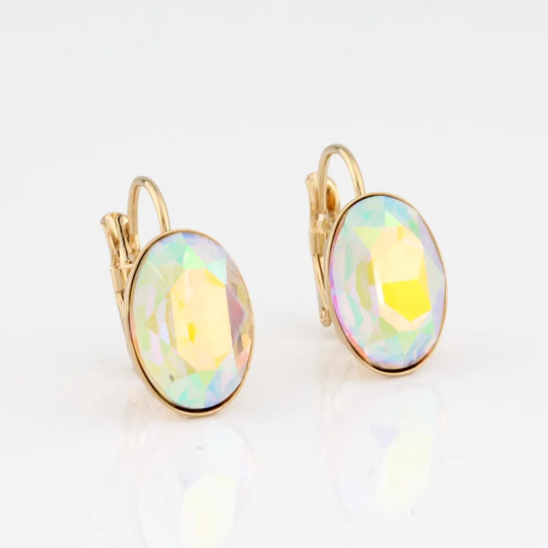 

2022 Trend Drop Earrings Made With Crystal Women's Earrings New Fashion Dangle Earrings Wedding Jewelry