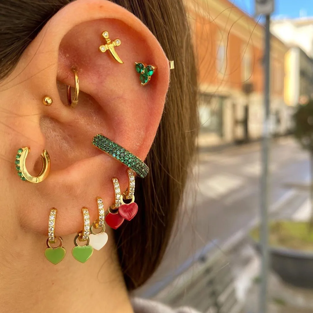 Милые мини серьги капли с сердечками для девочек 2020 очаровательные подвески