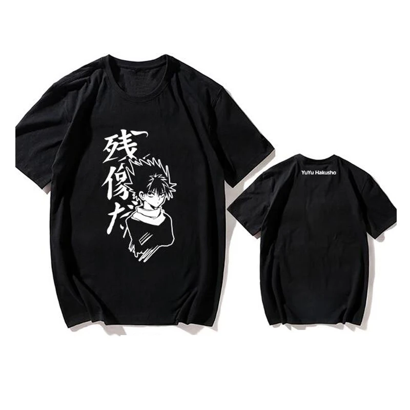 Высокое качество Унисекс Аниме Cos YuYu Hakusho Urameshi Yuusuke Kuwabara Kazuma Hiei Повседневная