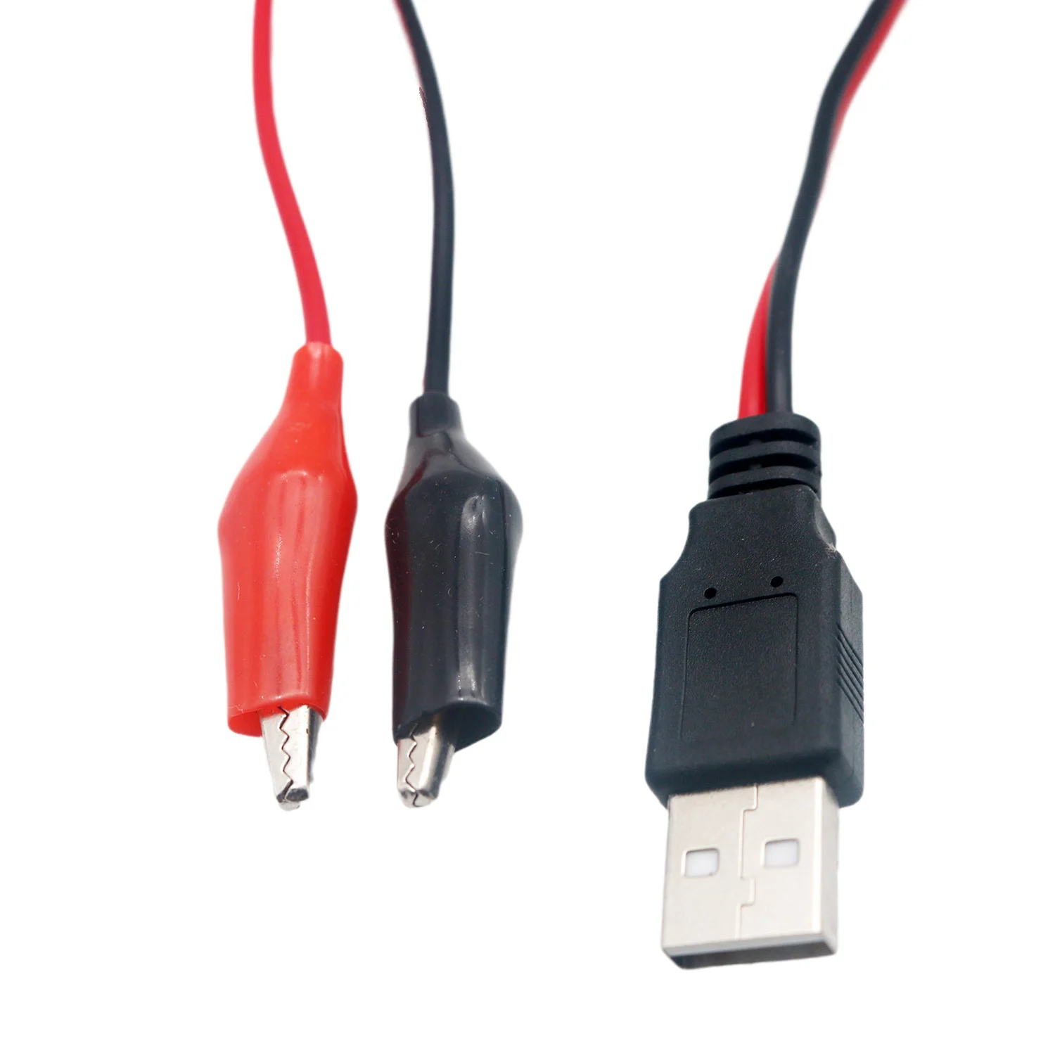 1 шт. зажим типа крокодил на USB-штекер переходник провода постоянного тока