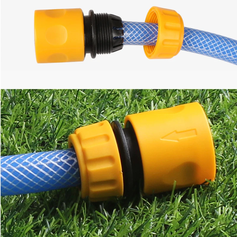 4 шт. садовый шланг пластиковый водяной 1/2 дюйма соединитель быстроразъемный