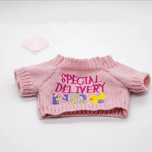 Pink Boxi Милая Одежда Аксессуары для 30 см плюшевые куклы утка подарок на день рождения игрушка для детей дети взрослые - Цвет: Pink