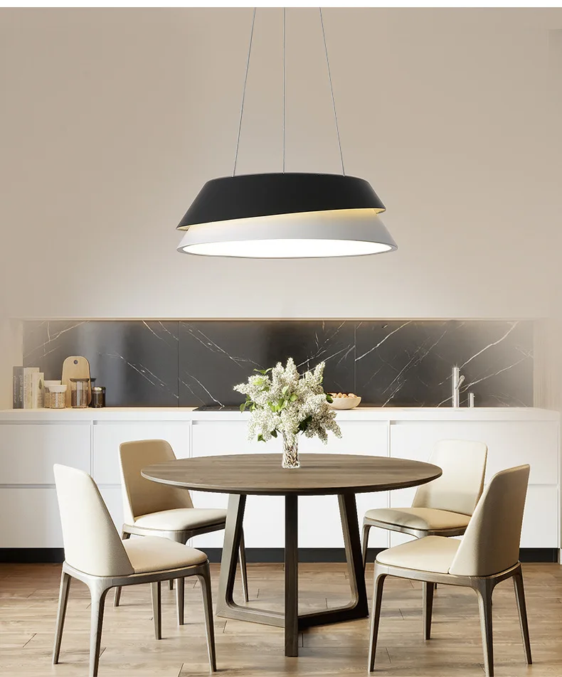 Скандинавская постмодернизированная люстра простой светильник с креплением