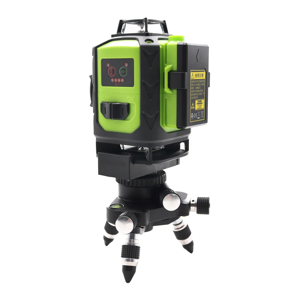 

Fukuda Newest 4D laser level 16 lines 515 NM Green laser level Automatic Self Leveling 360 Vertical & Horizontal Tilt & Outdoor