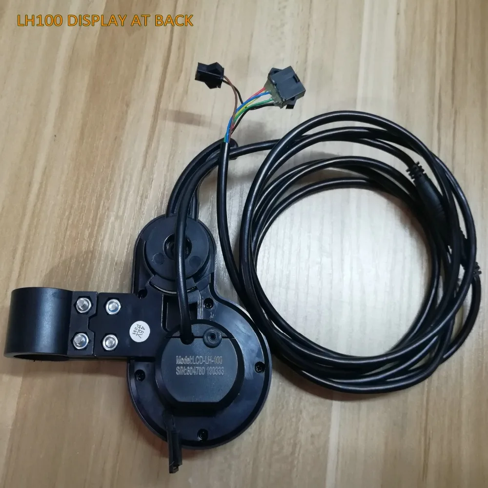 24v36v48v60V ЖК-дисплей LH100 с переключателем/дроссельной заслонкой для электрического велосипеда, скутера, квадроцикла, трицикла, спидометра, ручного управления панелью