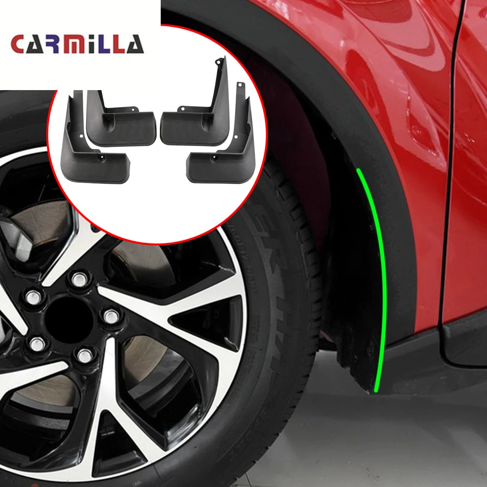 Автомобильные Брызговики Carmilla 4 шт./компл. брызговики чехол для Toyota CHR 2016 2017 2018 2019