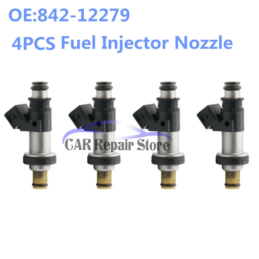 

4PCS Car Part OEM 842-12279 Fuel Injector 01-04 For Honda Odyssey Pilot MDX 3.5L for Acura CL TL 3.2L V6 84212279 06164-P8E-A00