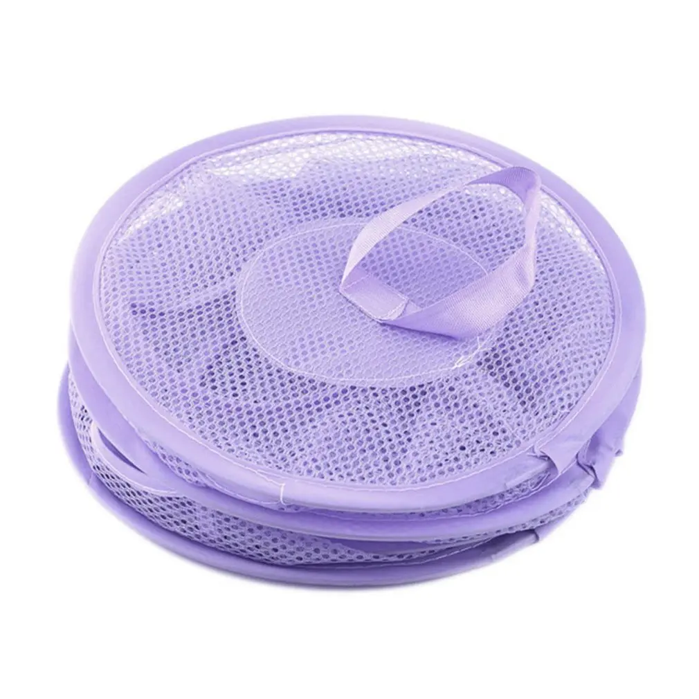 Трехслойная креативная Складная цветная сетчатая подвесная корзина