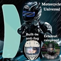 general motorcycle helmet antifog film rainproof film durable nano coating film transparent protection sun visor screen patch
