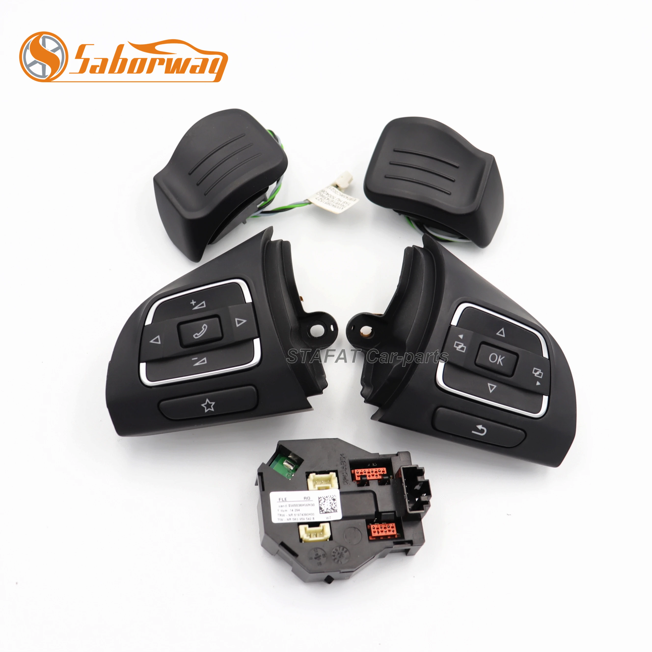 Многофункциональный переключатель и модуль управления для рулевого колеса Golf EOS