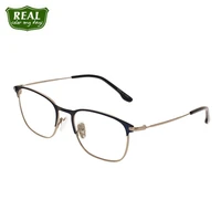 high quality metal optical glasses frame rectangle frame myopia men eyewear