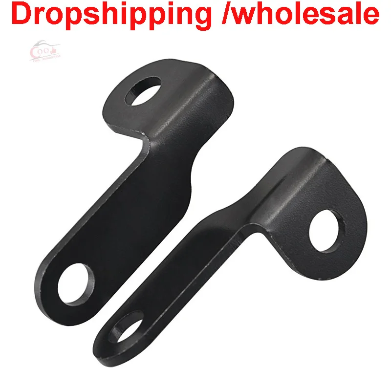 

Motorcycle Black Turn Signal Light Holder Relocation Bracket Front Rear Fork Clamp For Harley Sportster XL 1200 883