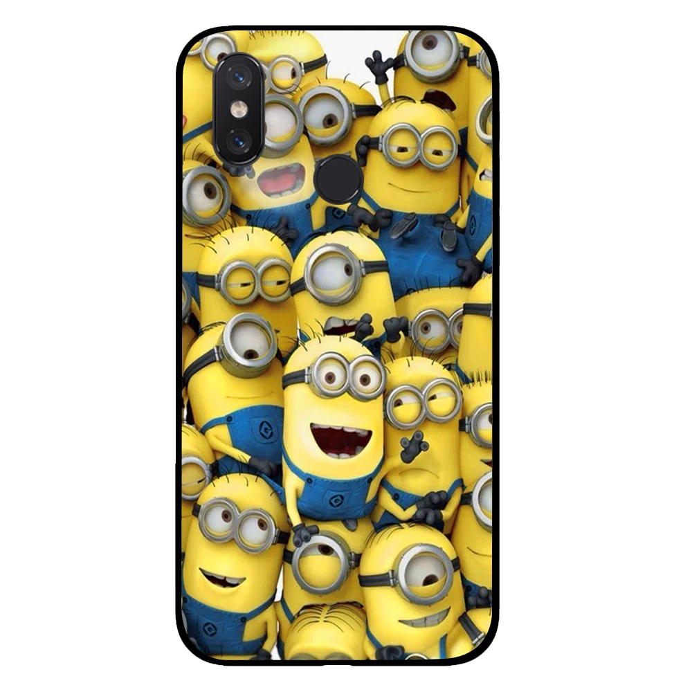 2 Забавные 3D чехлы для телефонов с рисунком миньонов из ТПУ для Xiaomi Redmi GO 4 5 6 7 Pro 4A 4X 5A 5Plus 6A задняя крышка - Цвет: 2