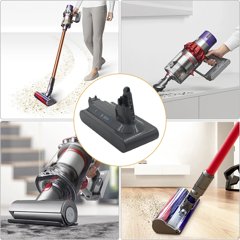 Новый 25 2 V 9.8A Li-Ion вакуум уборщик Перезаряжаемые Батарея для Dyson V10 абсолютная