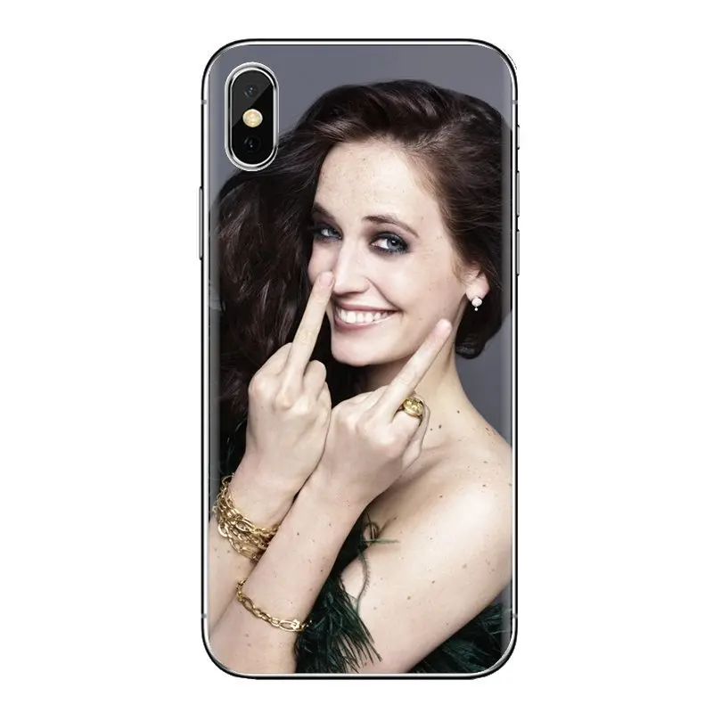 For Huawei P Smart Y6 P8 P9 P10 Plus Nova P20 Lite Pro Mini 2017 SLA-L02 SLA-L22 2i Soft Transparent Skin Case Eva Green Actress |