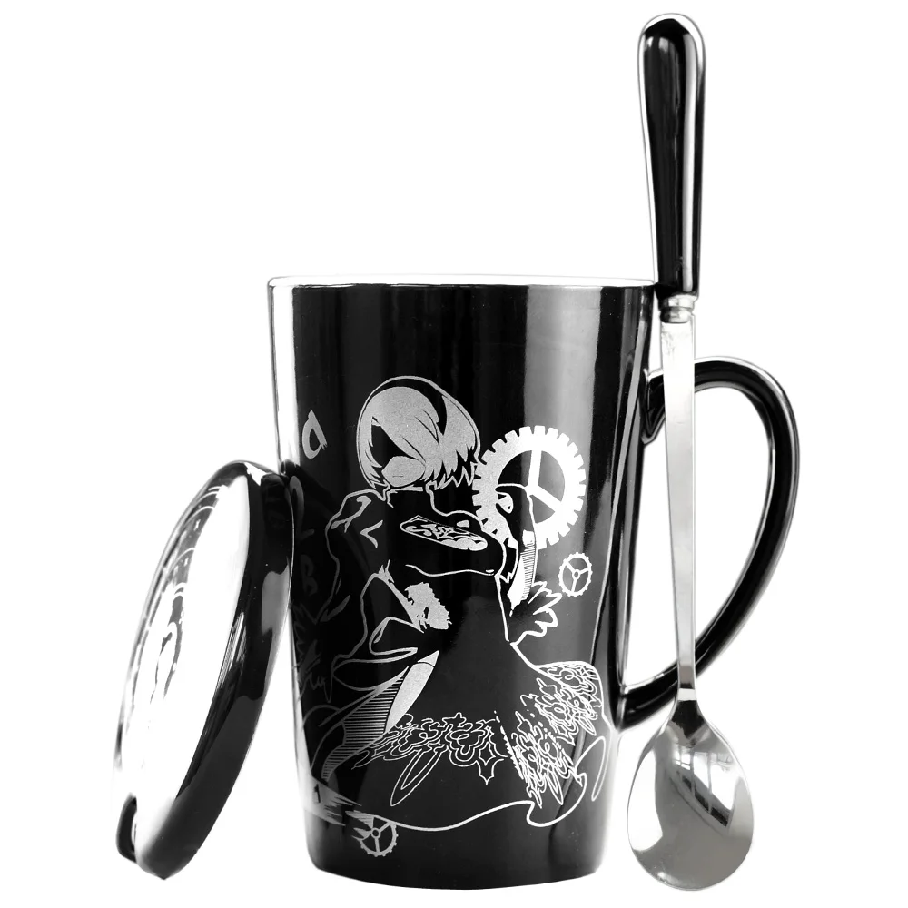 Аниме НИС: Automata YoRHa тип A No. 2 чашка для воды повседневная керамическая кофе с