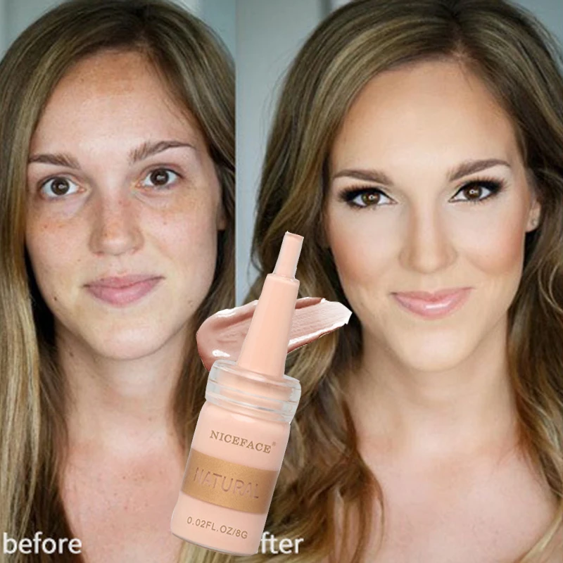 Жидкий консилер для макияжа водостойкая основа глаз корректор - Цена: 213,33 руб.