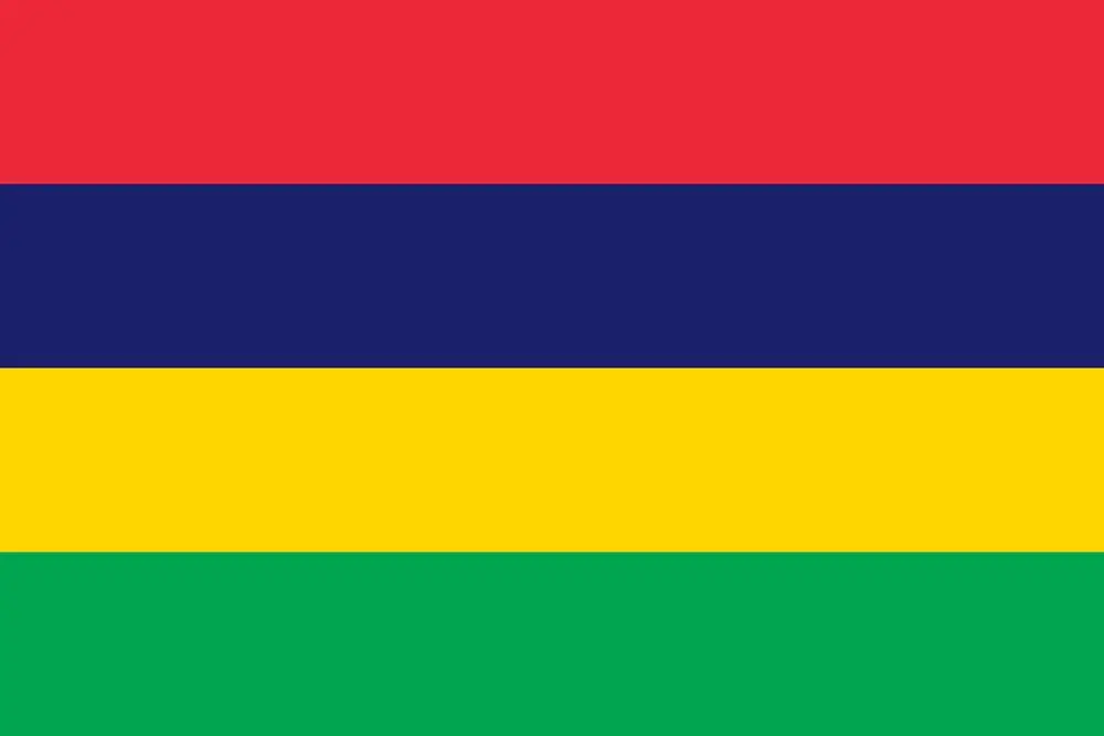 

90x150 см Флаг Маврикия