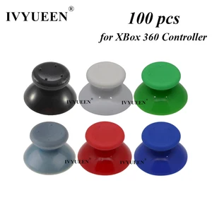 100 шт., колпачки для джойстика геймпада Microsoft Xbox 360