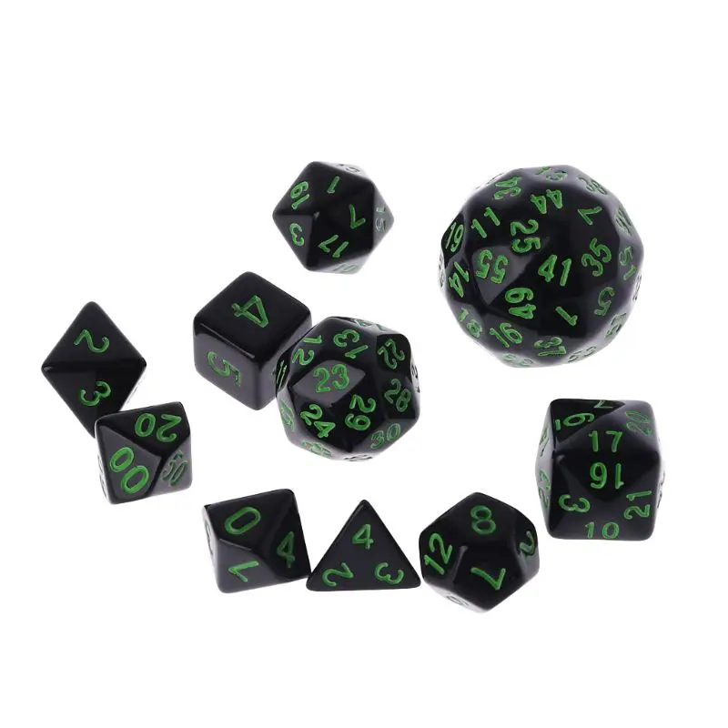 

10 Pcs/Set Game Dice Multi Sided Dices Mixing Party Games Club Gifts Creative Adult Children
