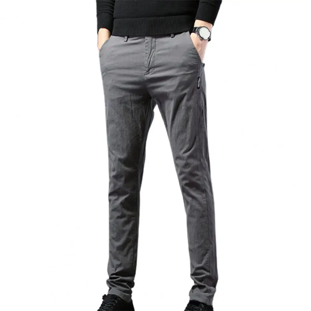 

Брюки-Карандаш мужские с эластичным поясом, на каждый день