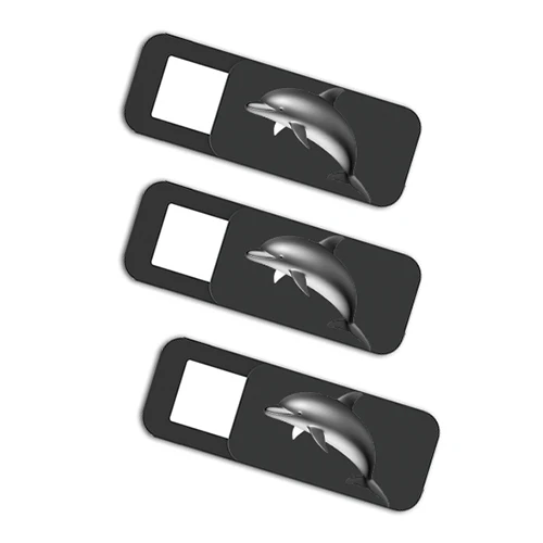 T10 Dolphin 3Black Orsda чехол для веб-камеры слайдер для ноутбуков камера крышка затвора веб-камера крышка Магнит занавес для камеры Телефон IPad ПК Macbook планшет стикер конфиденциально - Цвет: T10 Dolphin 3Black