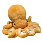 Креативные реалистичные плюшевые игрушки в виде осьминога, мягкие набивные морские животные, милые подушки для сна, аксессуары для дома, детские подарки