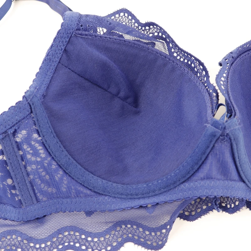 Бюстгальтер кружевной женский Beauwear 85C 90C 95C 100C с регулируемыми бретелями размера