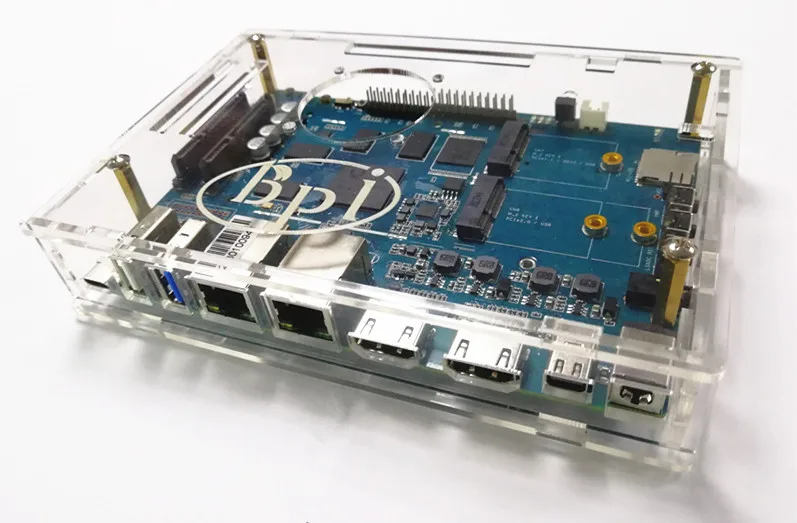 Акриловый/прозрачный чехол Banana PI W2