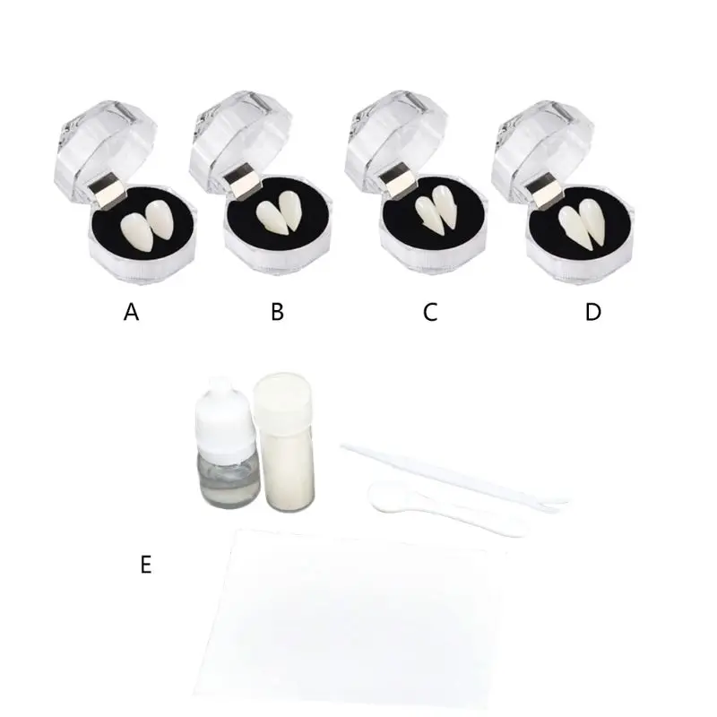 Костюм для вечеринки на Хэллоуин взрослых и детей ужасное платье клыки вампира