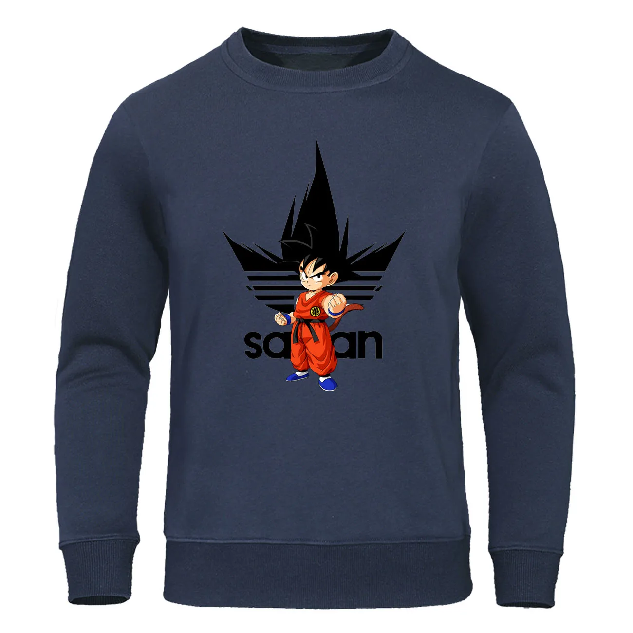 Драконий жемчуг Z Dbz Сон Гоку толстовки японского аниме пуловер для мужчин Харадзюку С Капюшоном Повседневная Уличная одежда Драконий жемчуг Z мужские толстовки