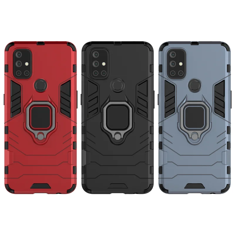 for oneplus nord n10 5g case tpu bumper magnetic ring holder silicone armor back cover one plus nord n10 phone case nord n10 5g free global shipping