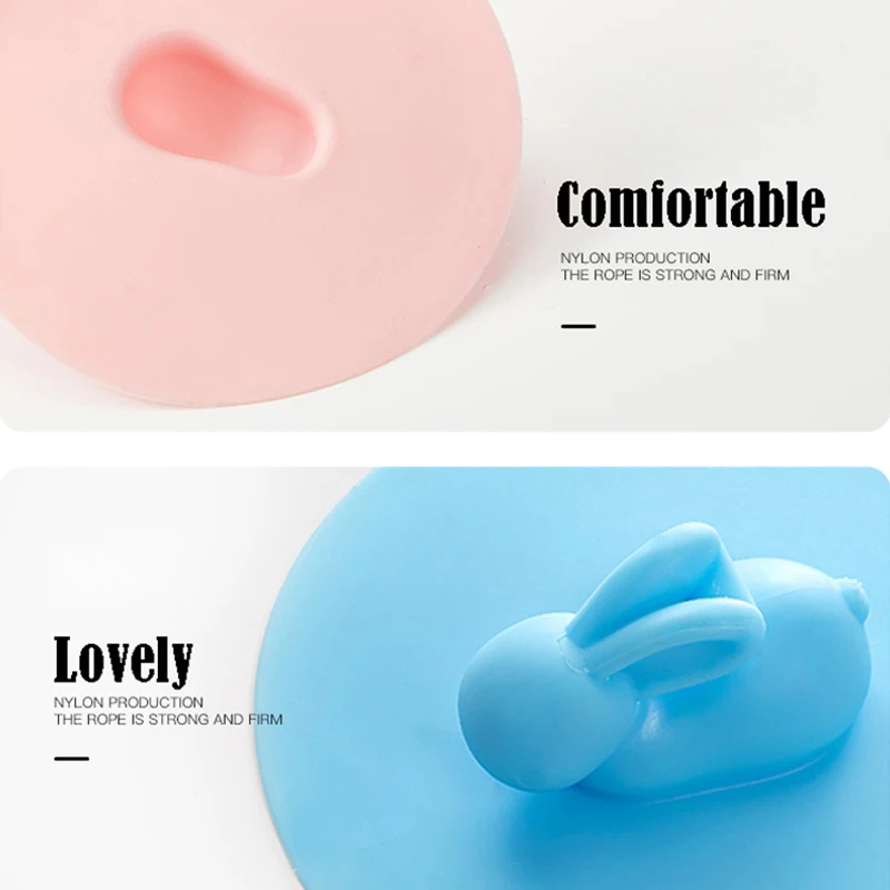 

Lovely rabbit Anti-blocking Hair Catcher Hair Stopper Plug Trap Shower Floor Drain Covers Sink Strainer Filter Bathroom Kitchen