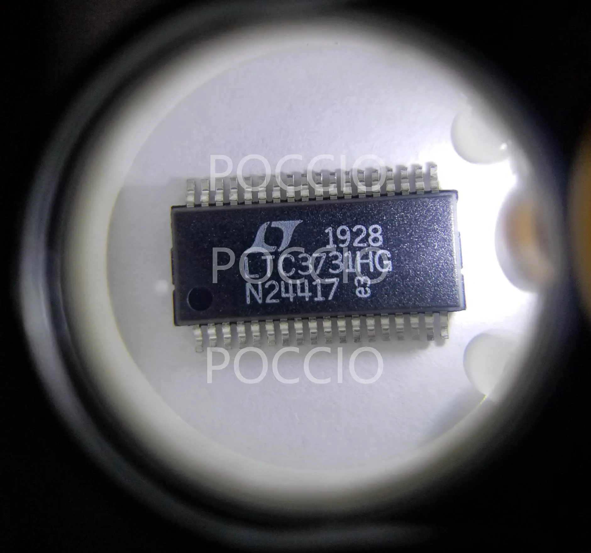 

LTC3731 LTC3731HUH LTC3731HG - 3-Phase, 600kHz, Synchronous Buck Switching Regulator Controller