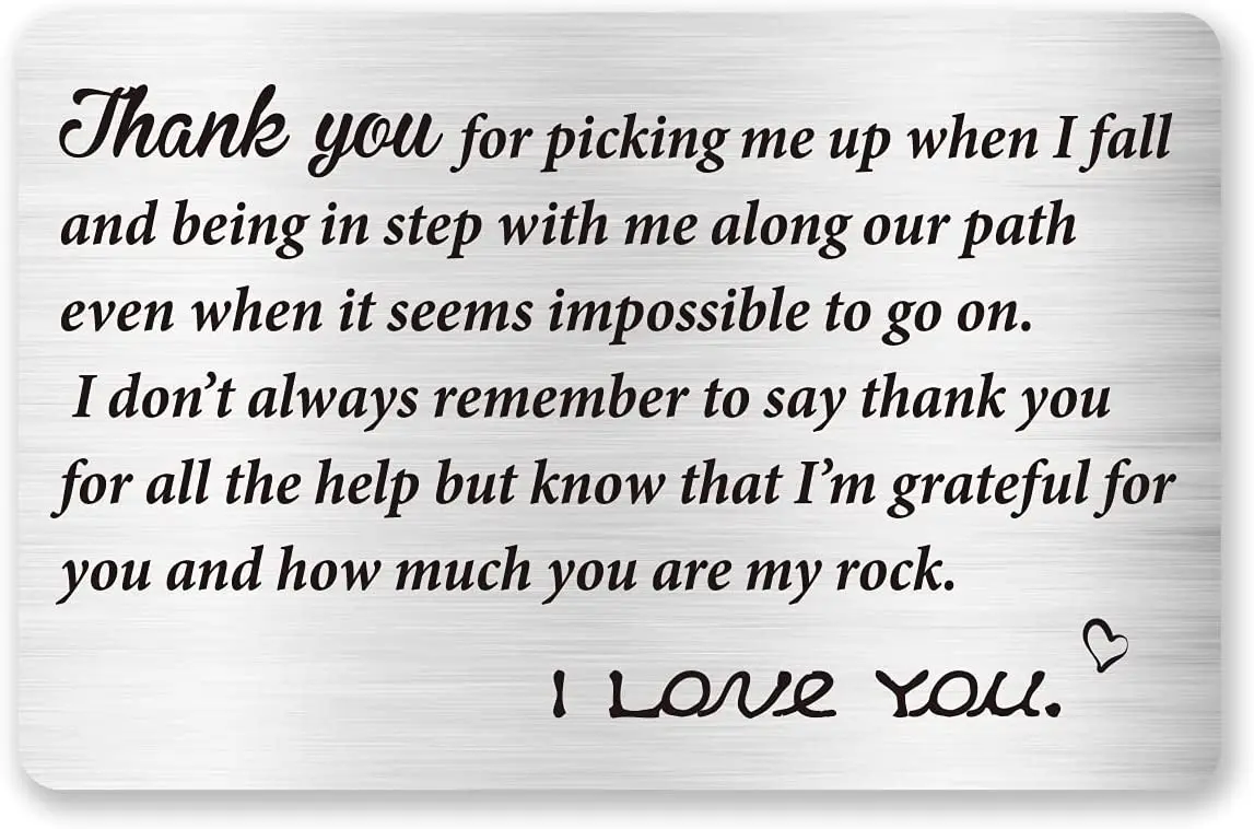 Кошелек с гравировкой для парня мужчин мужа жениха девушки карты надписью Love