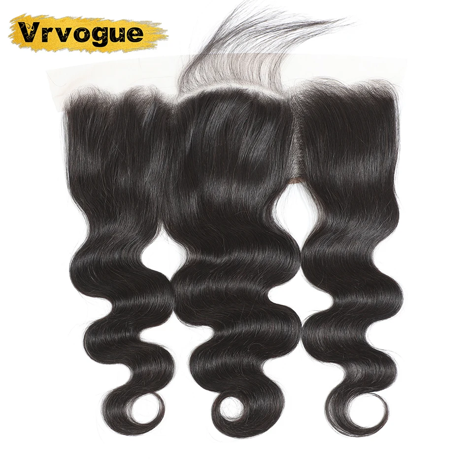 

Body Wave HD 13x4 Lace Frontal Closure Cheveux Humain Natural Color Remy Human Hair Lace Frontal Pre Plucked Remy 130% Vrvogue