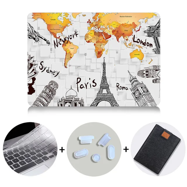 MB19 Чехол MTT для ноутбука Macbook Air Pro retina 11 12 13 15 дюймов с сенсорной панелью для Macbook Air 13,3 15,4 сумка для ноутбука - Цвет: MB19