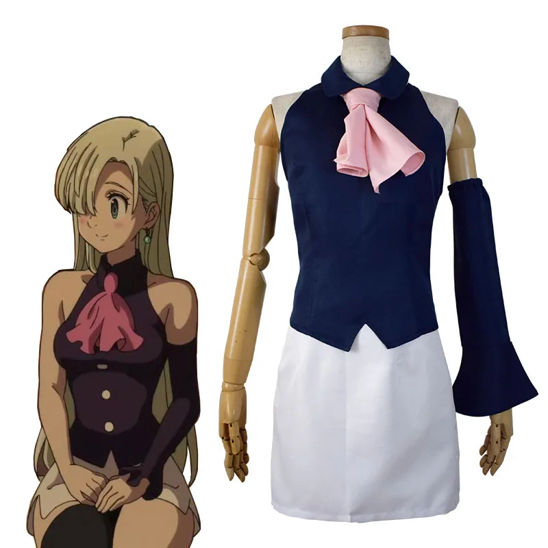 Костюм Элизабет лионес для косплея аниме семь смертных грехов полный комплект