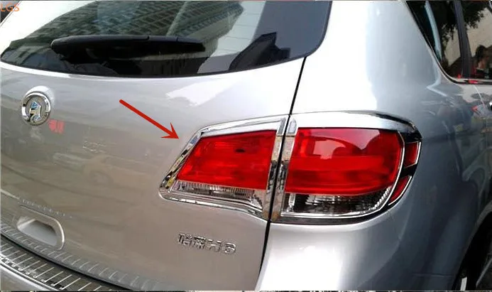 

Для Haval H6 2012-2018 ABS хром передсветильник фара рамка Задний фонарь декоративная рамка Защита автомобильные аксессуары