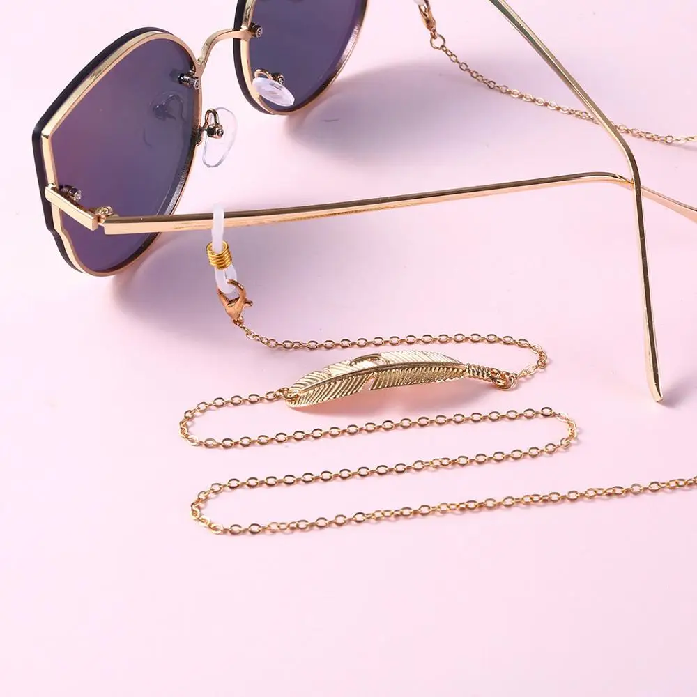 Солнцезащитные очки в форме морской звезды цепочки с жемчужинами стразы шнурок