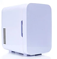 6 liter compact portable mini fridge for bedroom office car dorm with thermoelectric cooler and warmer small refrigerator