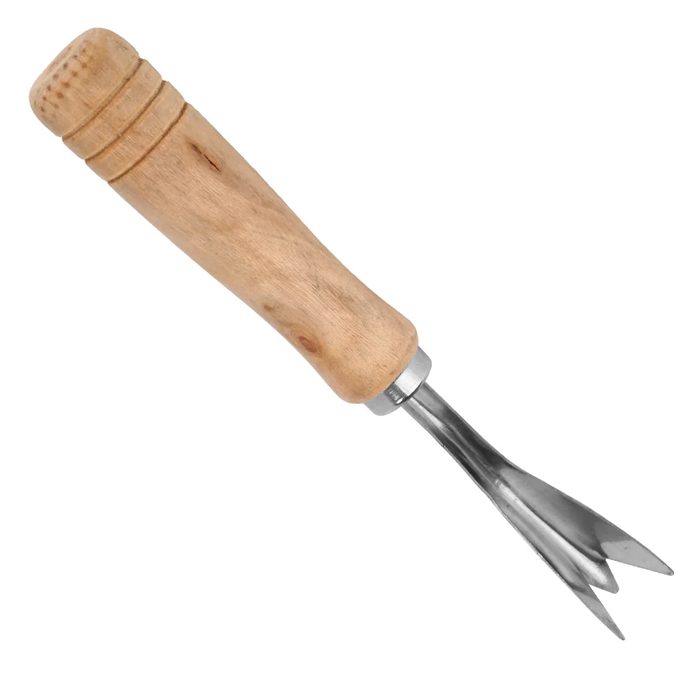 HILIFE нож для удаления Ананас Семена Овощечистка из нержавеющей стали с деревянной